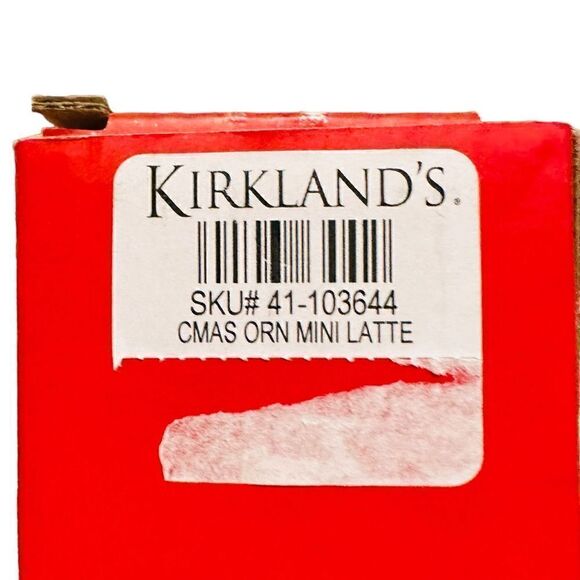 Kirklands Mini Latte glasses (2) - Picture 4 of 4